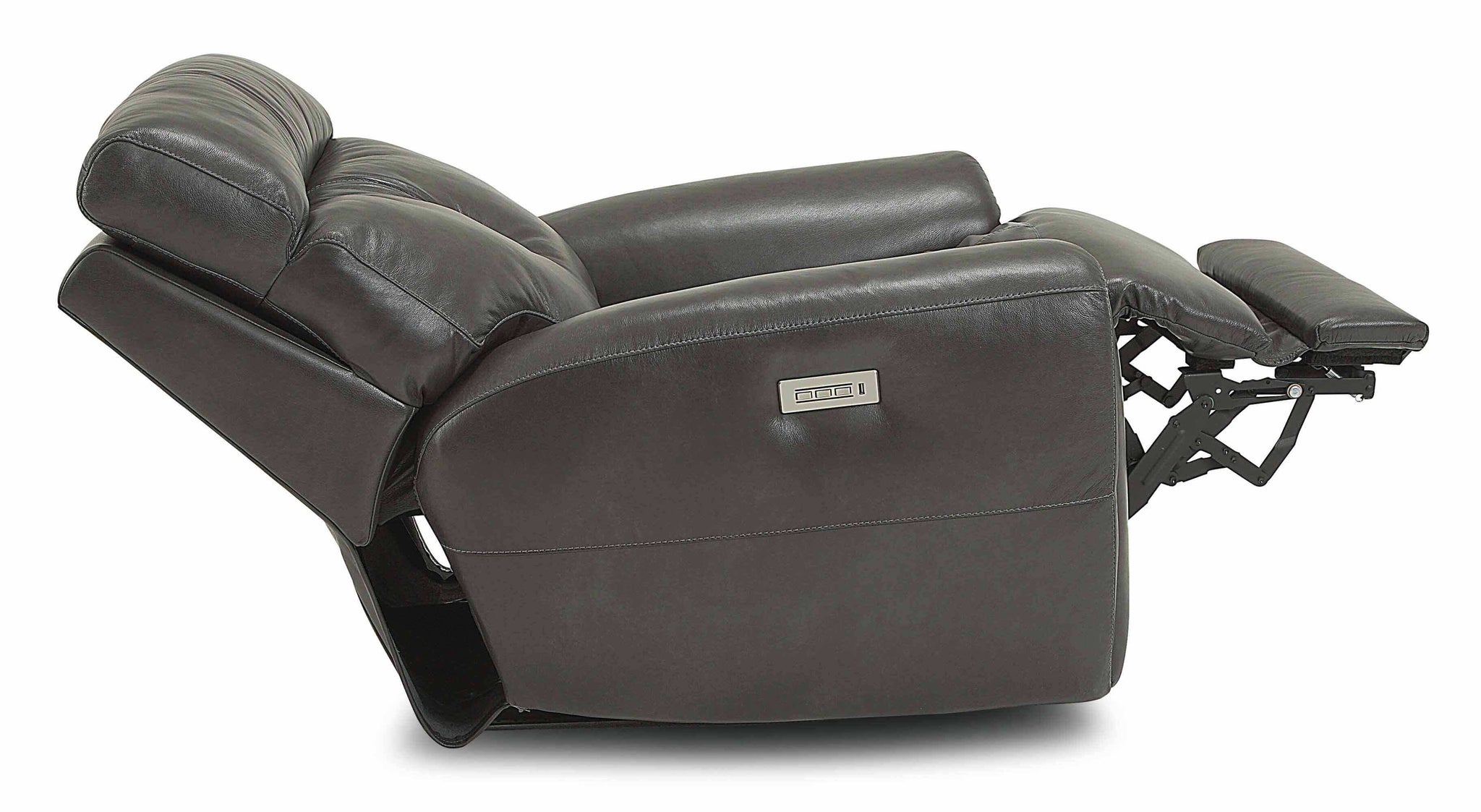Aedon Leather Wallhugger Power Recliner With Articulating Headrest | Budget Decor | Wellington's Fine Leather Furniture