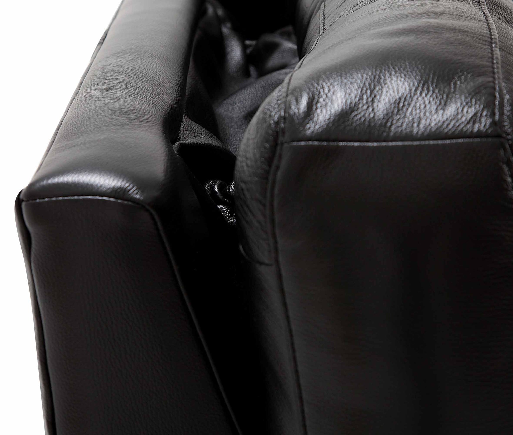 Alaska Leather Power Reclining Sofa With Articulating Headrest | Budget Decor | Wellington's Fine Leather Furniture