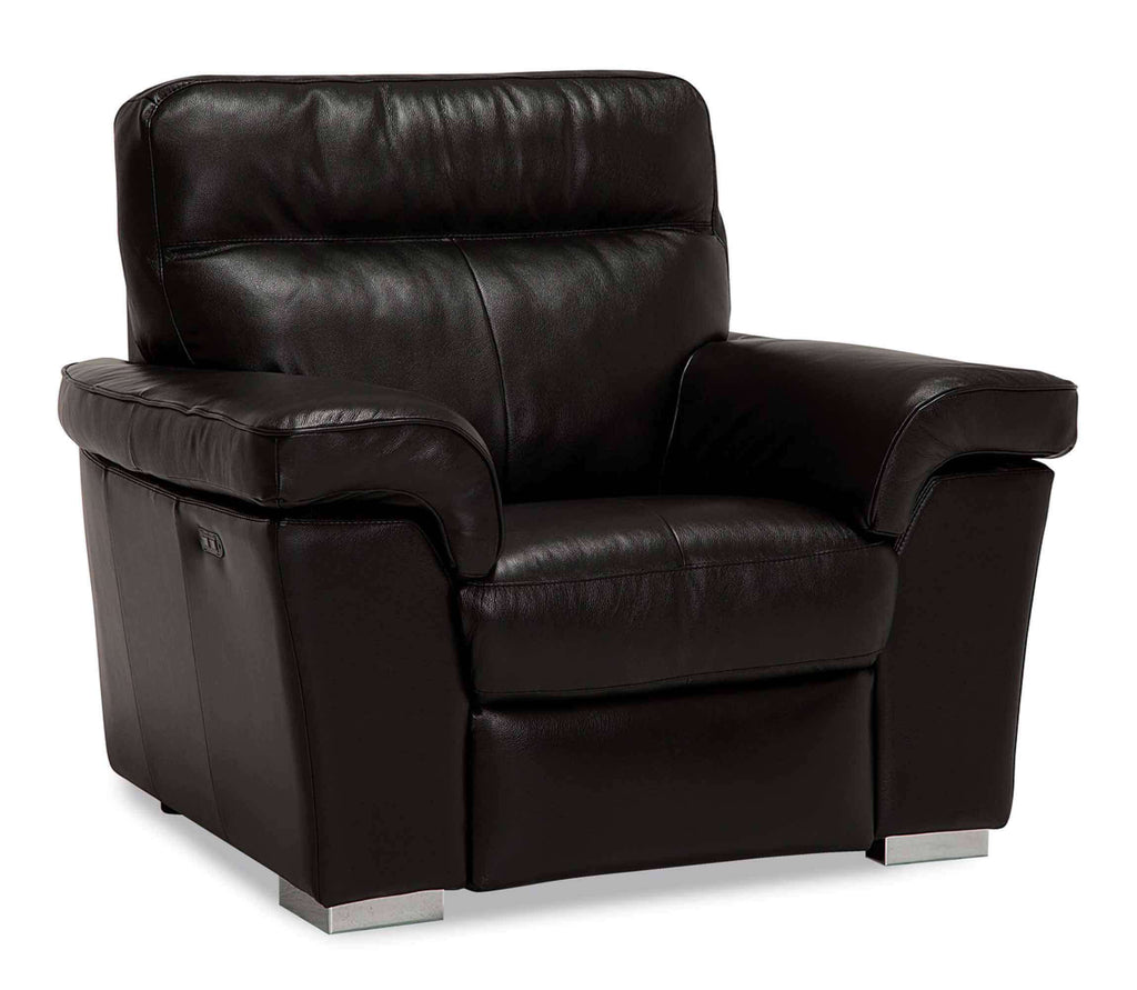 Alaska Leather Wallhugger Power Recliner With Articulating Headrest | Budget Decor | Wellington's Fine Leather Furniture