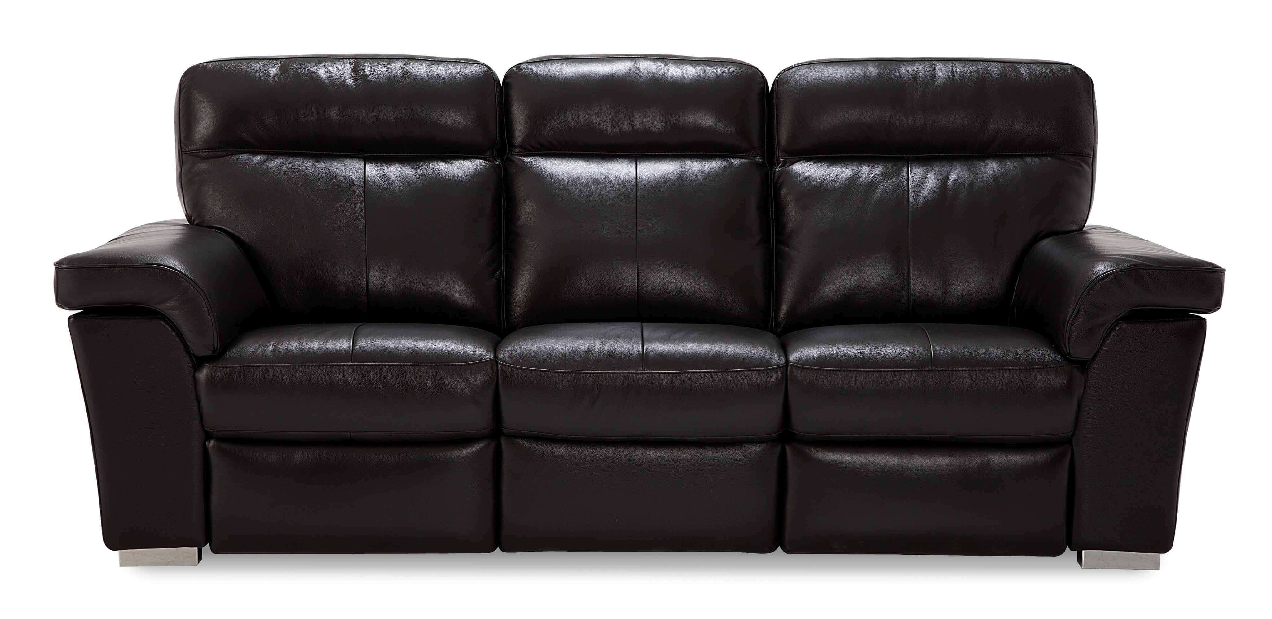Alaska Leather Power Reclining Sofa With Articulating Headrest | Budget Decor | Wellington's Fine Leather Furniture