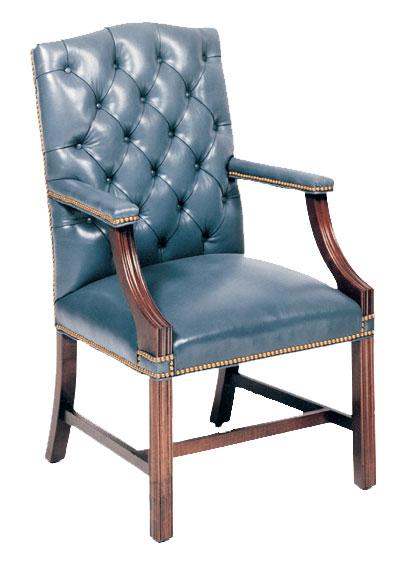 Langthorn Leather Tufted Chair | American Luxury | Wellington's Fine Leather Furniture