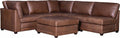 Slater Leather Sectional