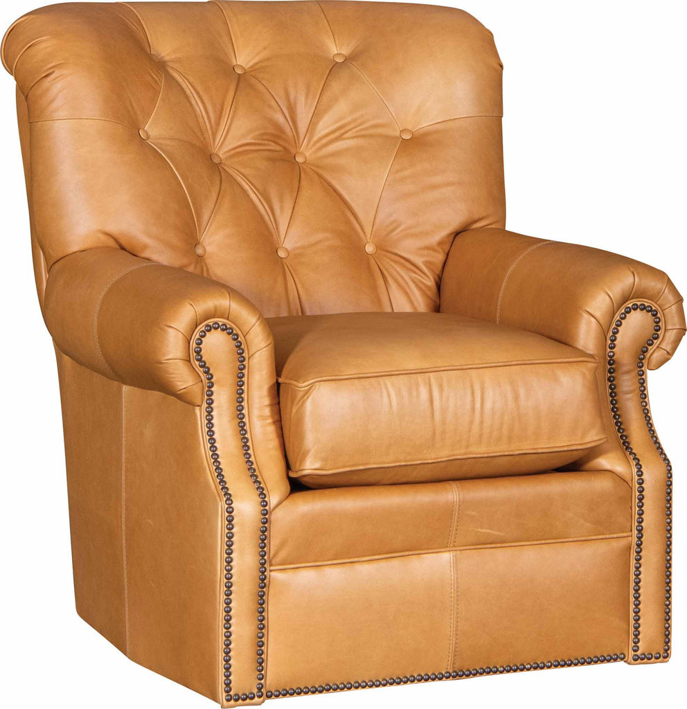 Celina Leather Swivel Chair