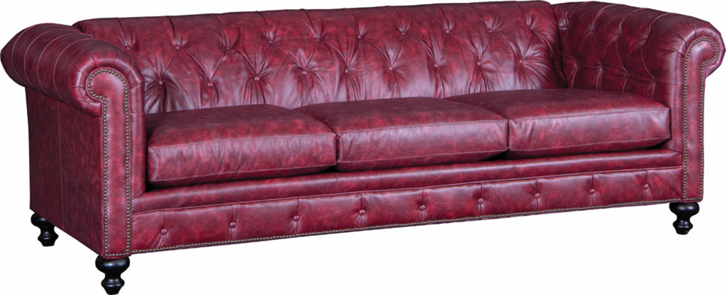 Jude Leather Loveseat