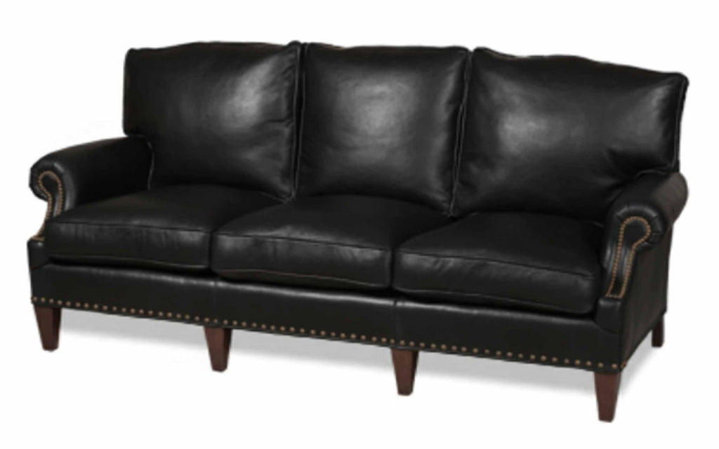 Caroline Leather Loveseat