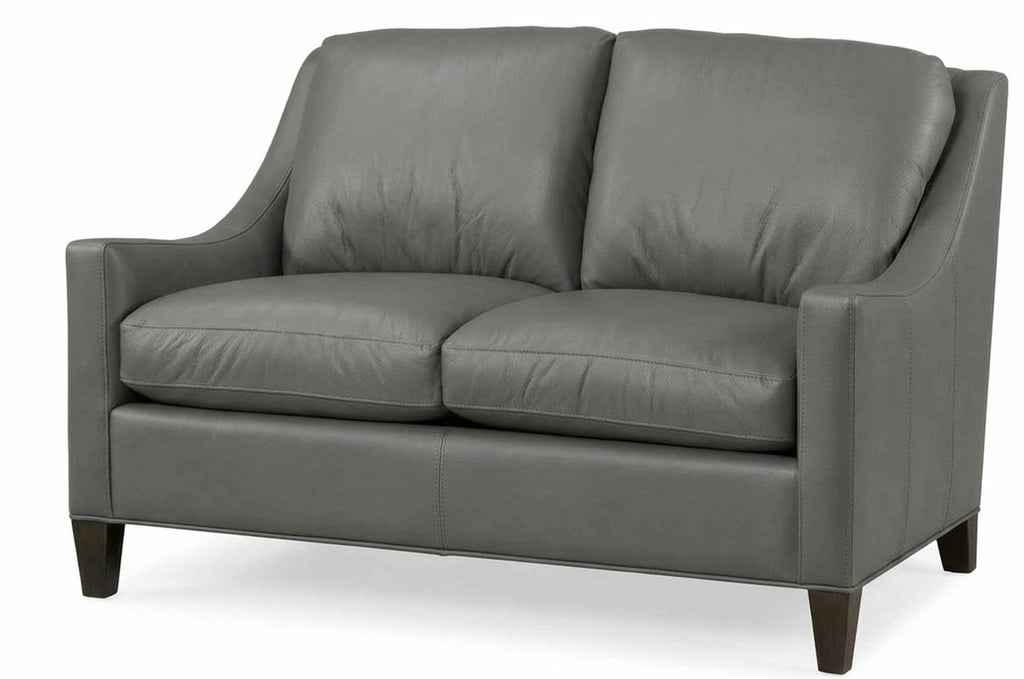 Zack Leather Loveseat