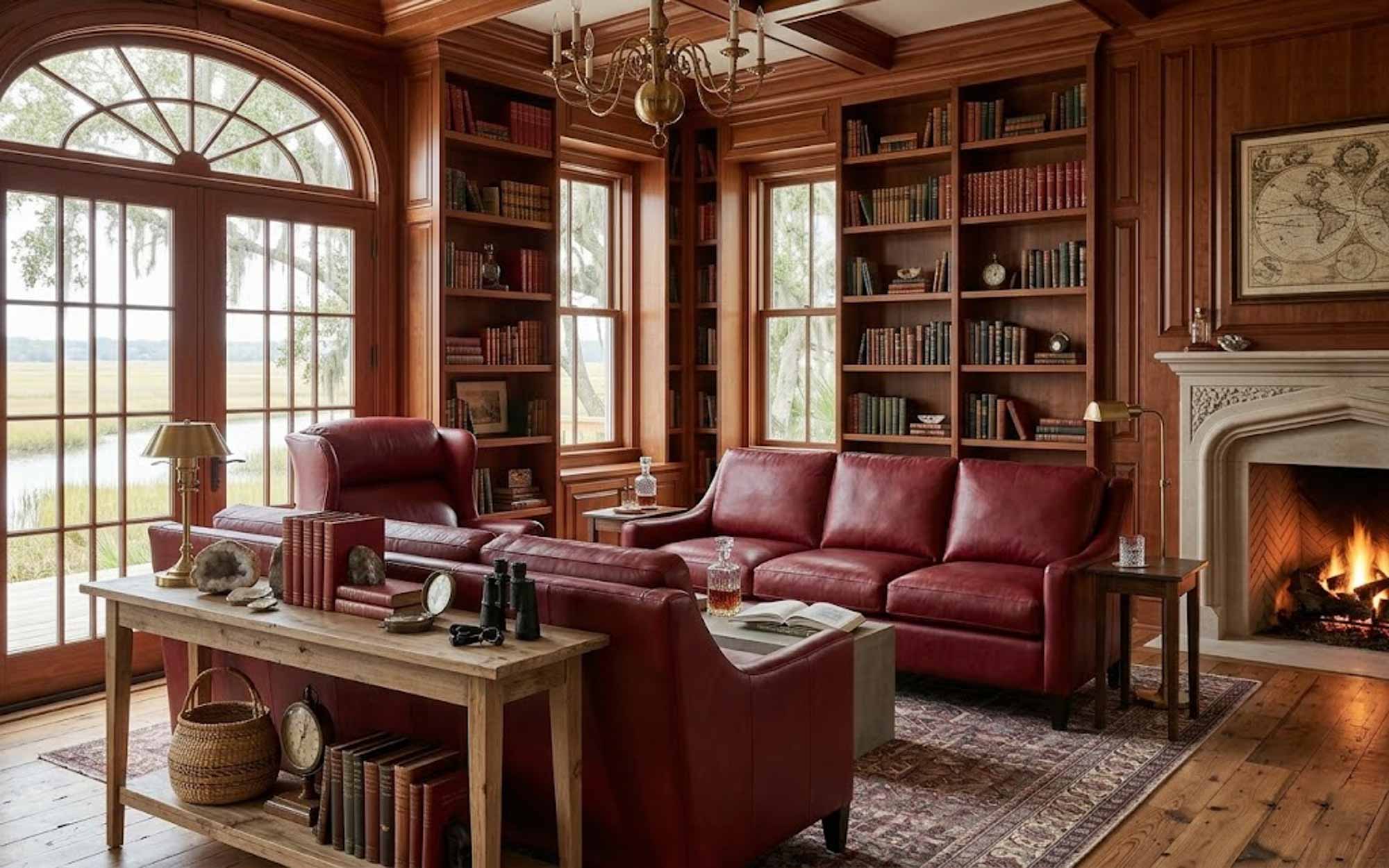 Zack Leather Sofa