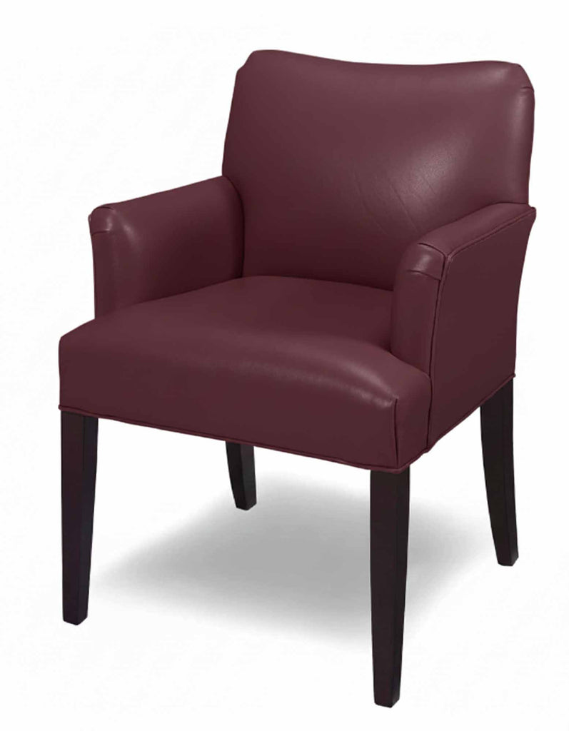 Hyde Park Leather Accent Chair
