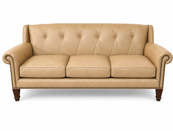 Cleo Leather In Stock Sofa