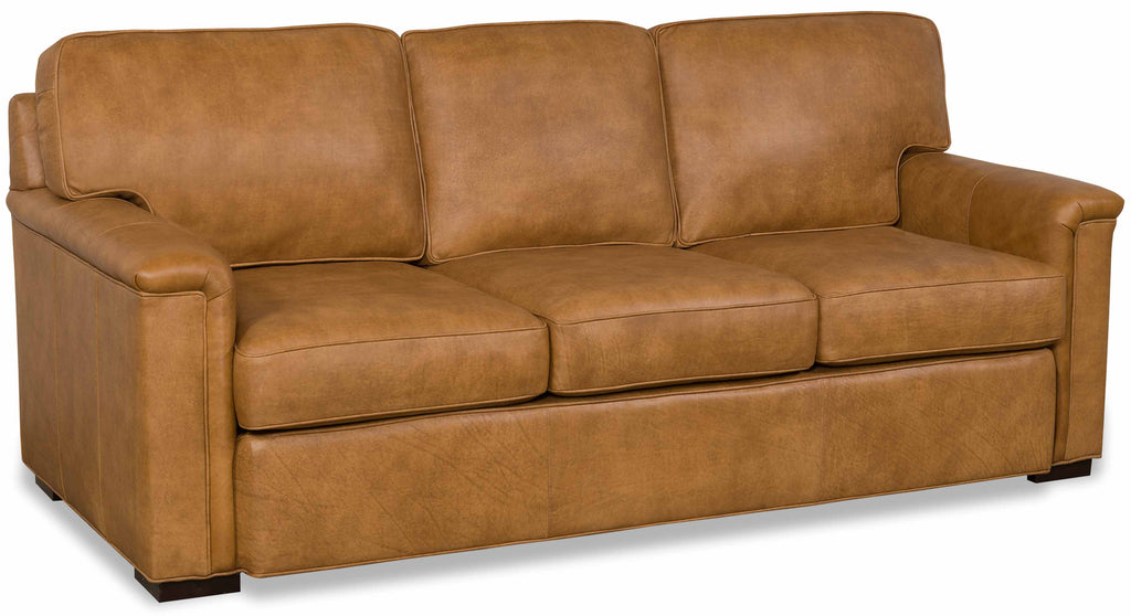 Craig Leather Loveseat