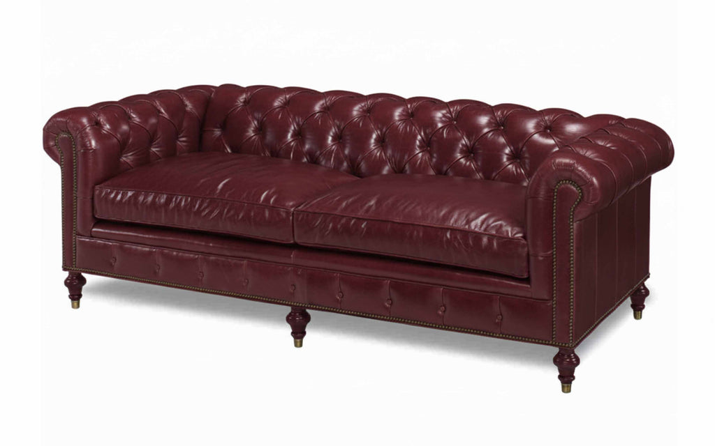 Baton Rouge Leather Sleeper Sofa