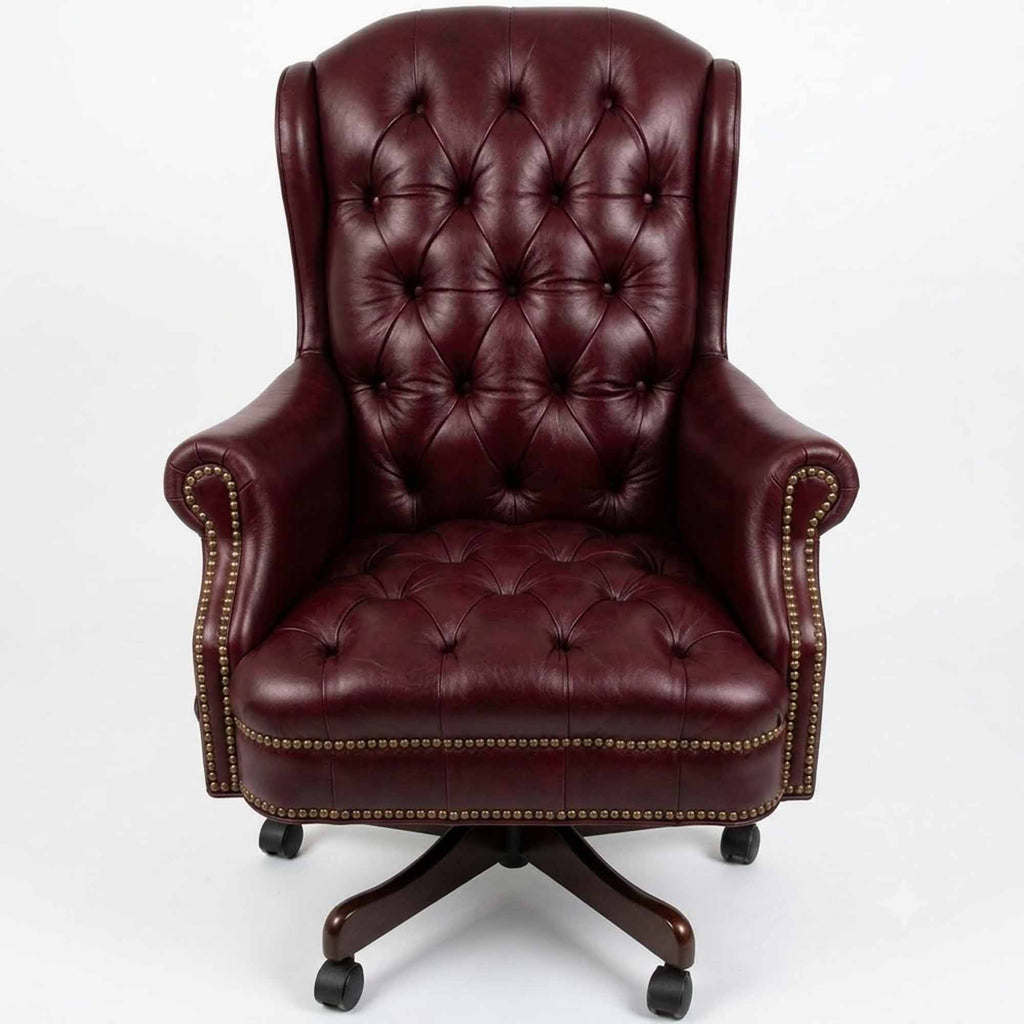 Sagebrush Leather Swivel Tilt Chair