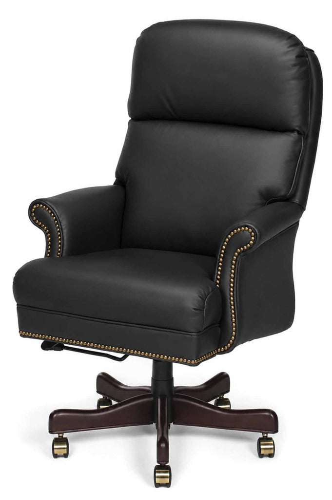 Bari Leather Swivel Executive Chair