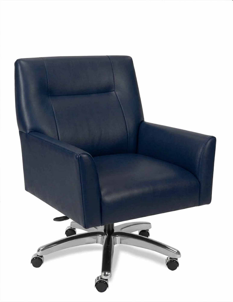Tilson Leather Swivel Tilt Chair