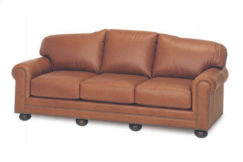 Hadlock Leather Loveseat