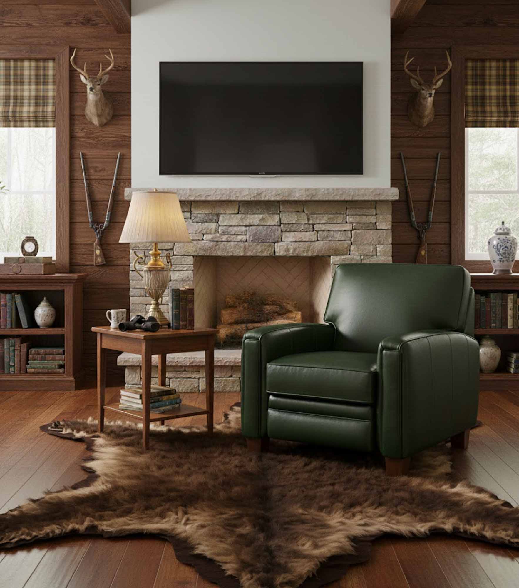 Vanderpump Leather Recliner