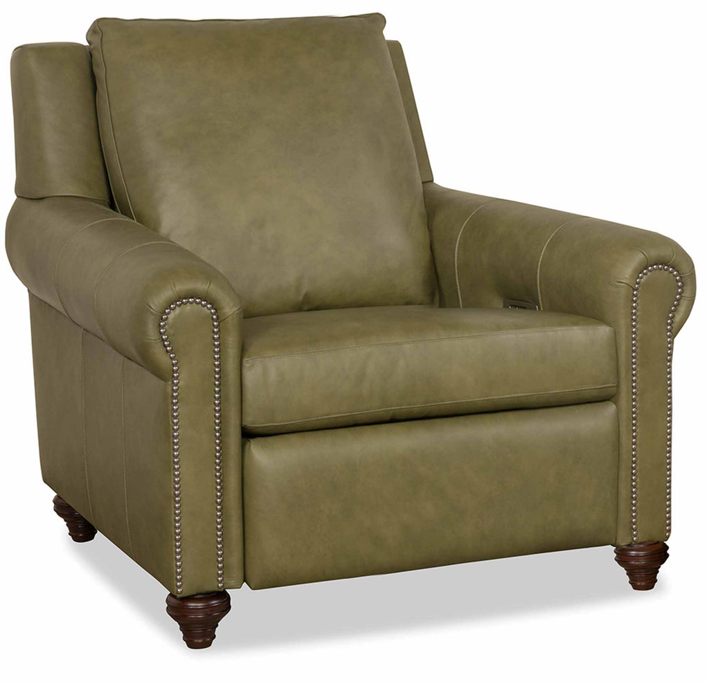 Kourt Leather Power Recliner With Articulating Headrest