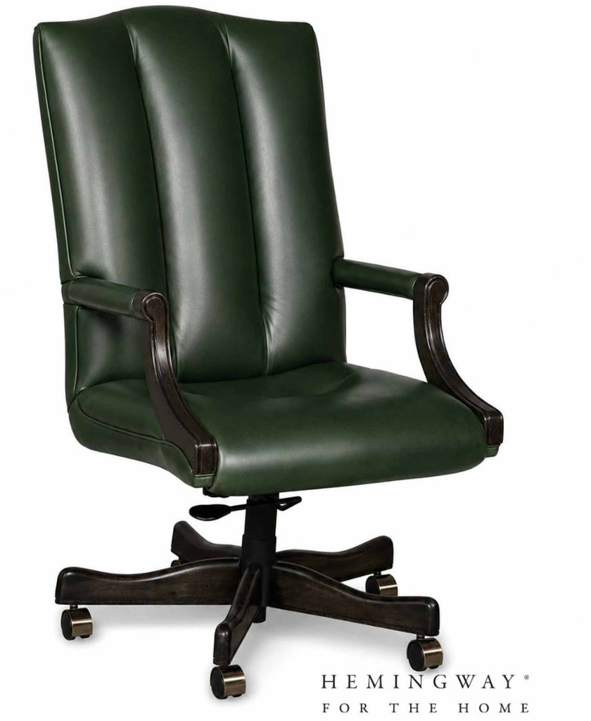 Blake Leather Swivel Tilt Chair