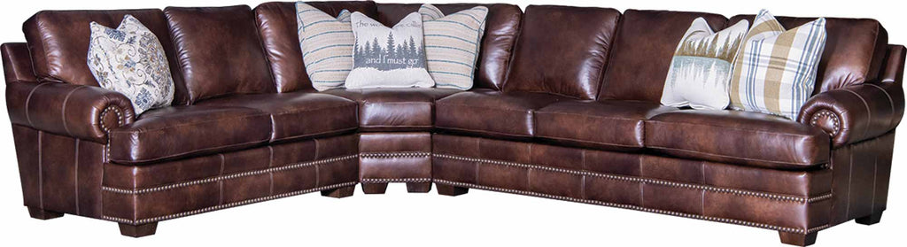 Dymo Leather Sectional