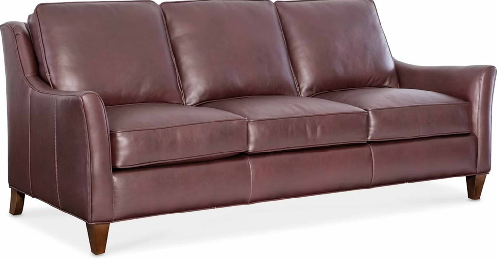 Tatum Leather Sofa | American Heritage | Wellington's Fine Leather Furniture