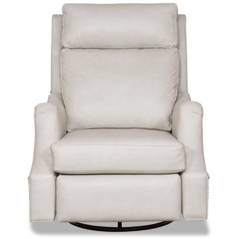 Abigail Leather Swivel Recliner