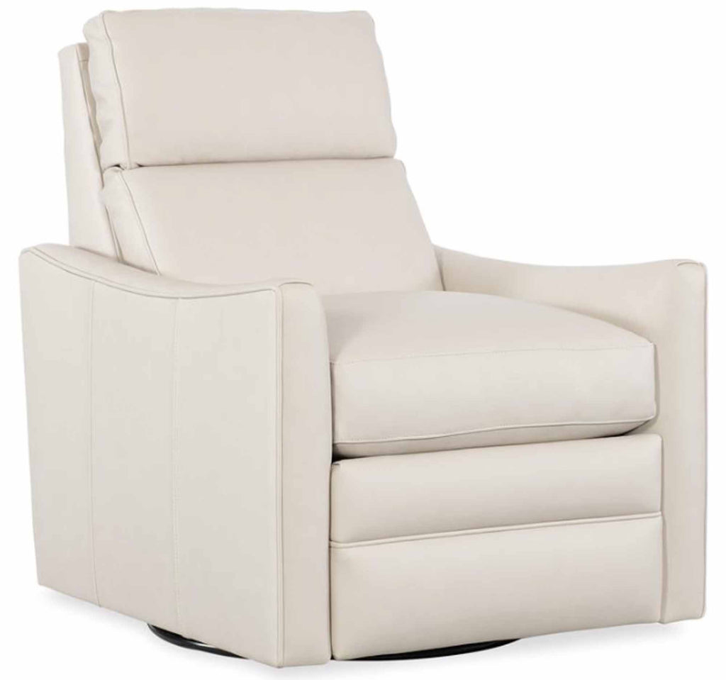 Rossi Leather Swivel Recliner