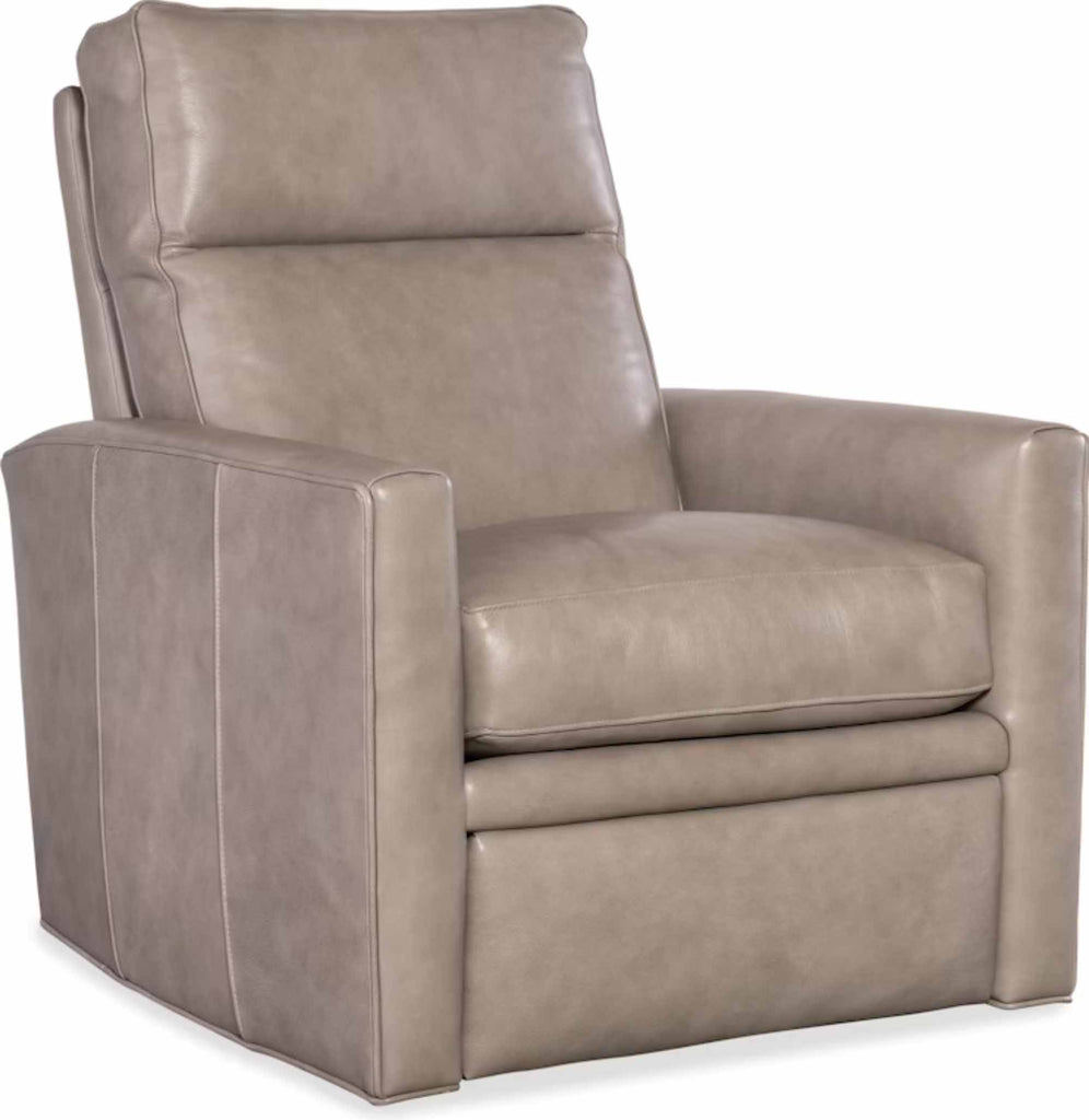 Natalie Leather Swivel Glider Recliner