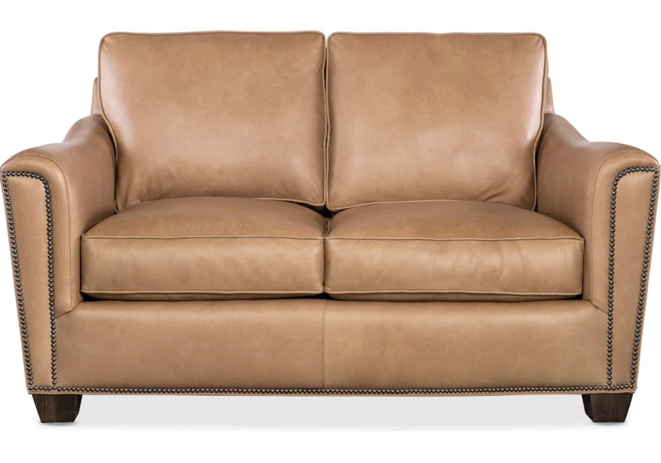 Lennon Leather Loveseat