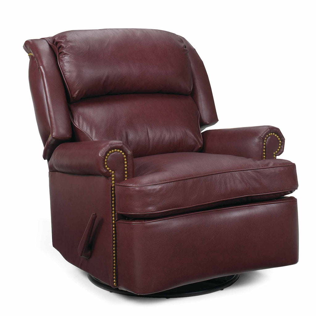 Cumberland Leather Swivel Glider Recliner
