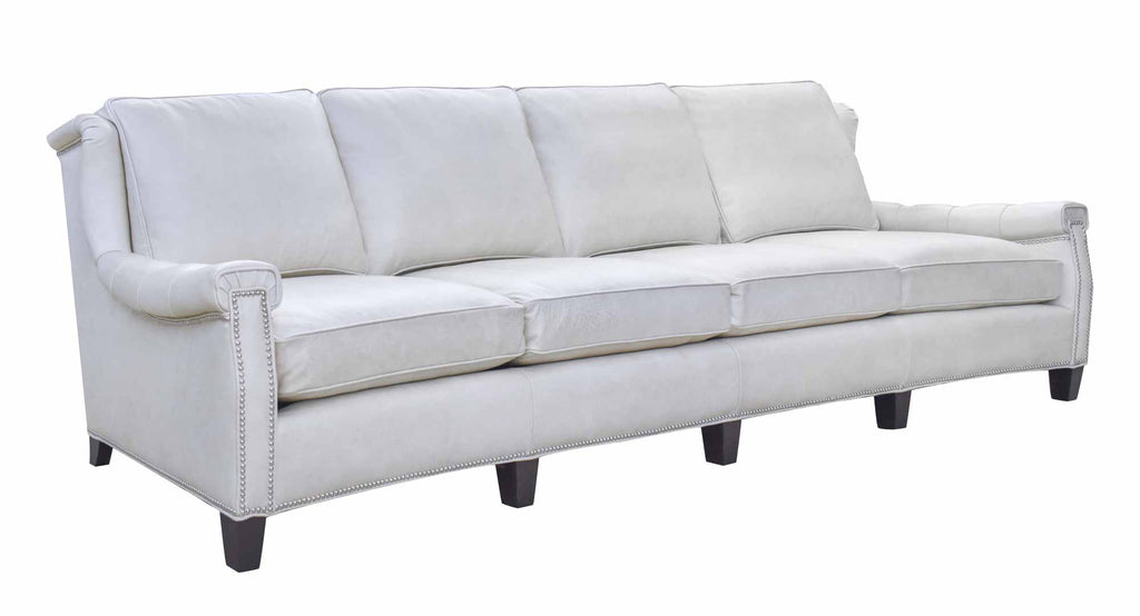 Waitman Leather Four Cushion Sofa