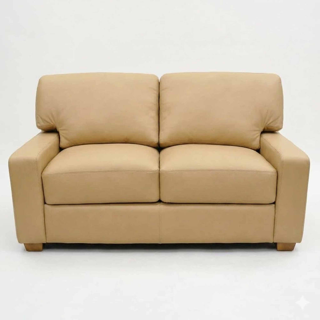Albany Leather Loveseat