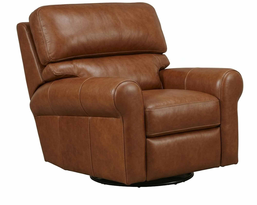 Brookfield Leather Swivel Glider Recliner