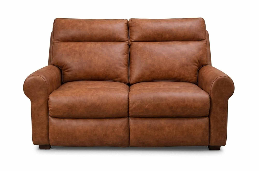Brookhurst Leather Loveseat