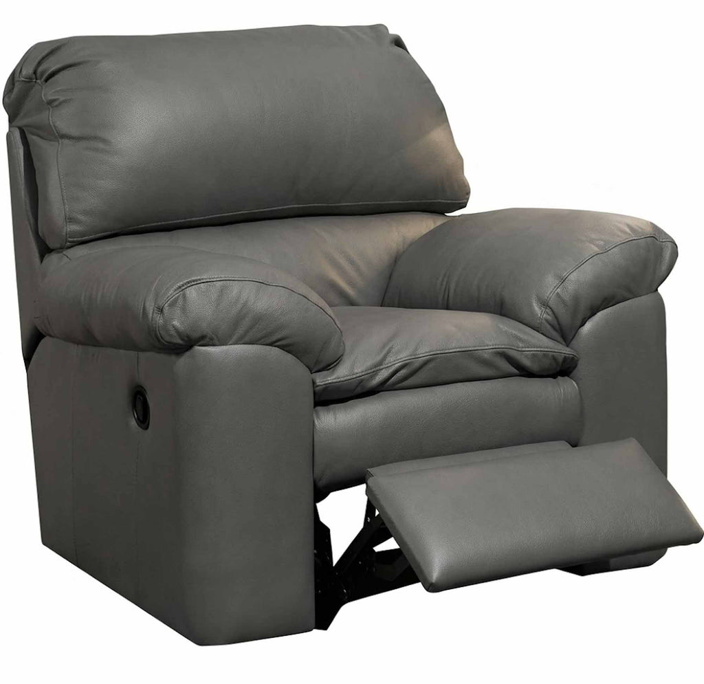 Catera Leather Swivel Glider Recliner