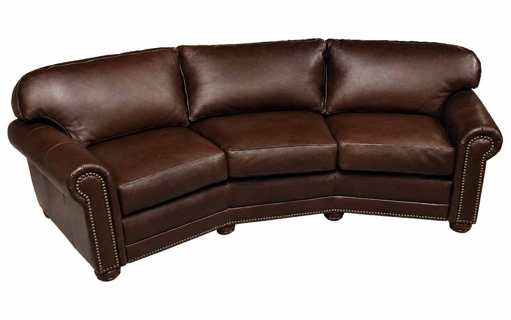Dominion Leather Conversation Sofa