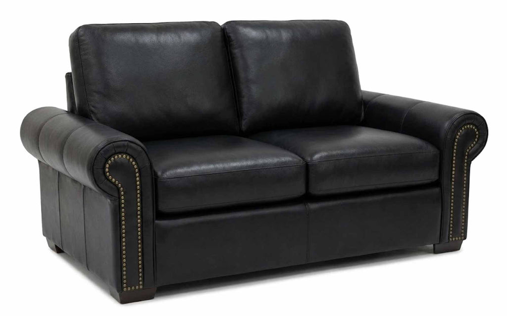 Jax 3 Leather Loveseat