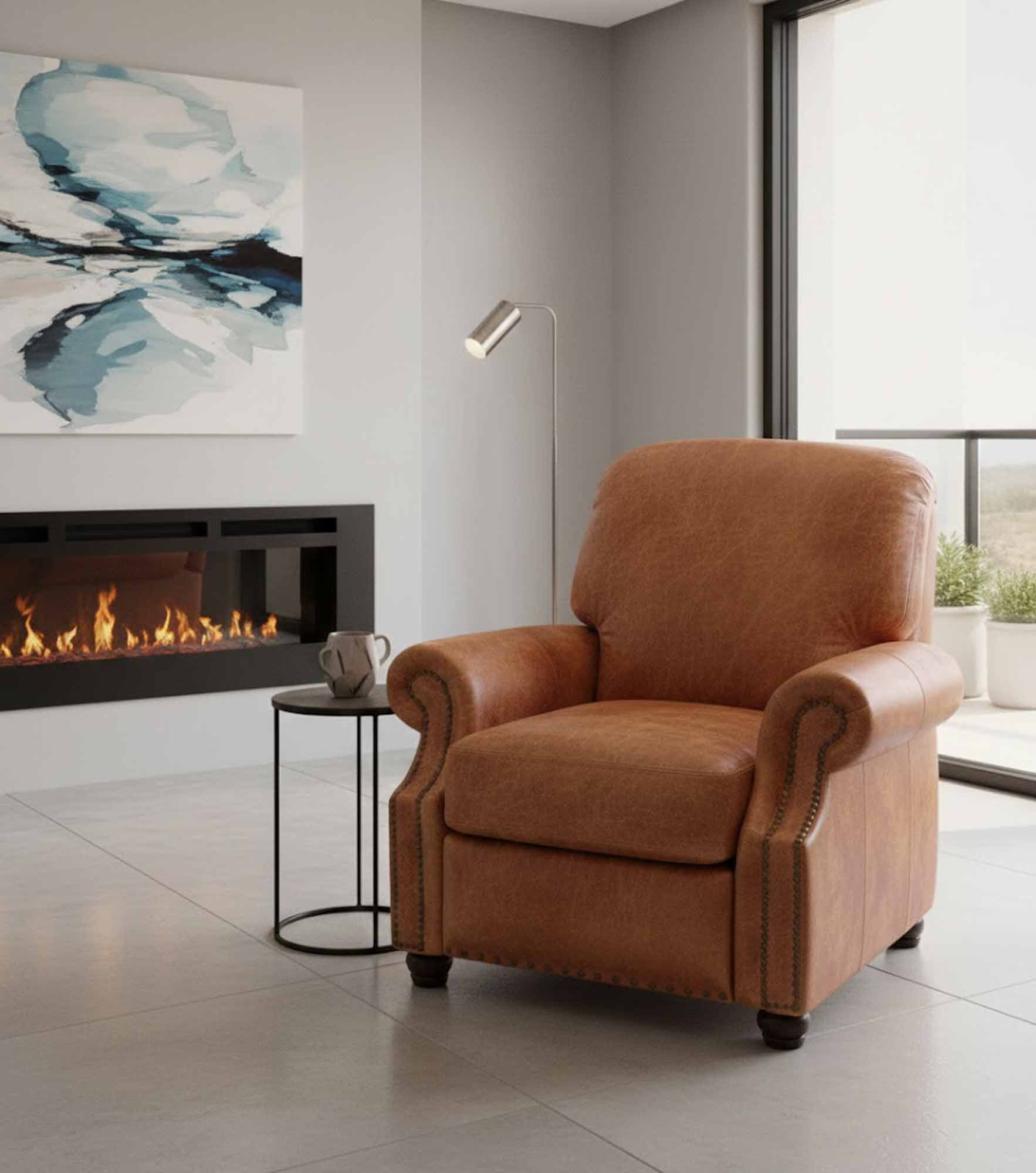 Rockland Leather Recliner