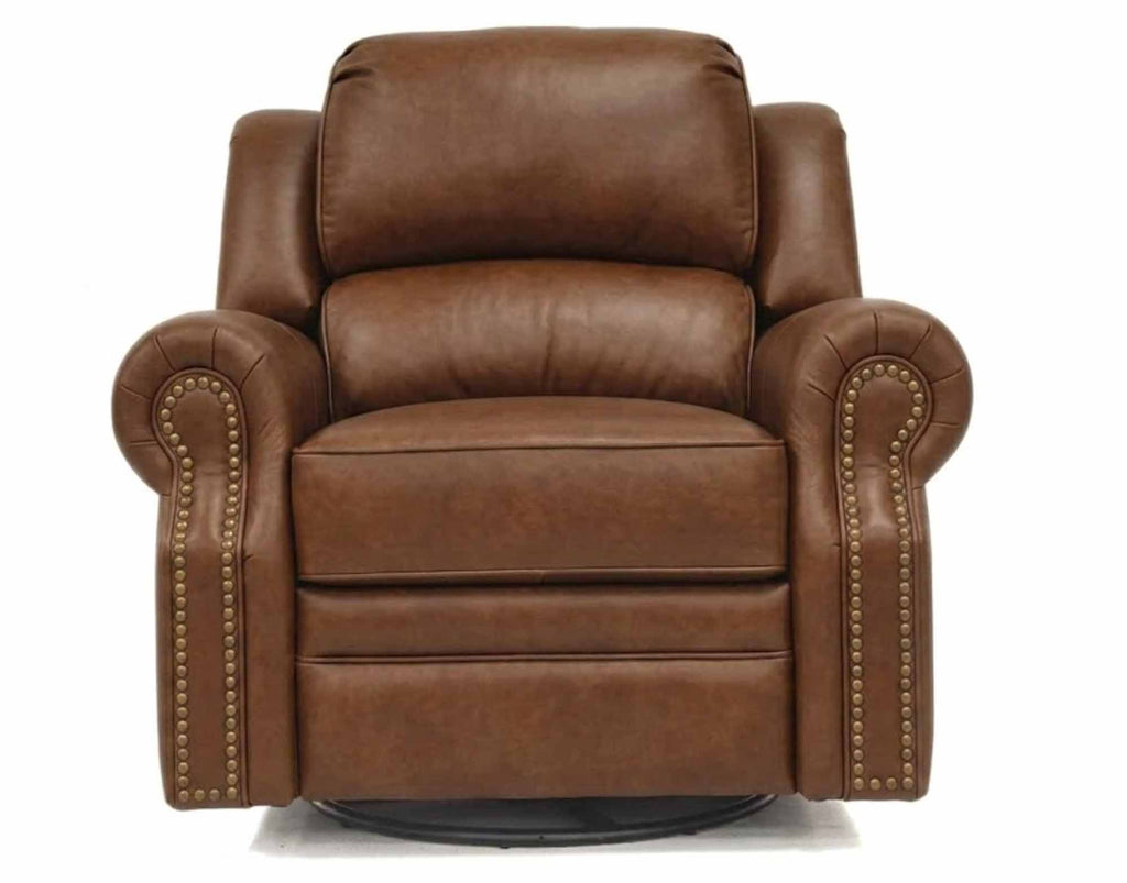 San Juan Leather Swivel Glider Recliner
