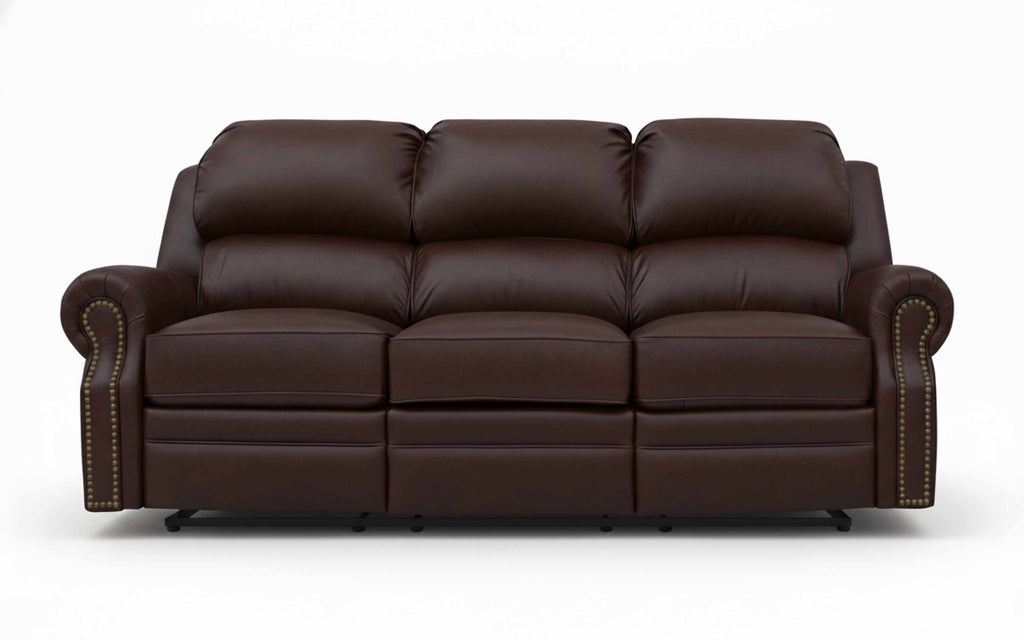 San Juan Leather Reclining Loveseat