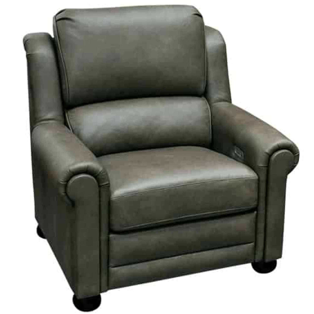 Wynton Leather Power Recliner With Articulating Headrest | American Style | Wellington's Fine Leather Furniture