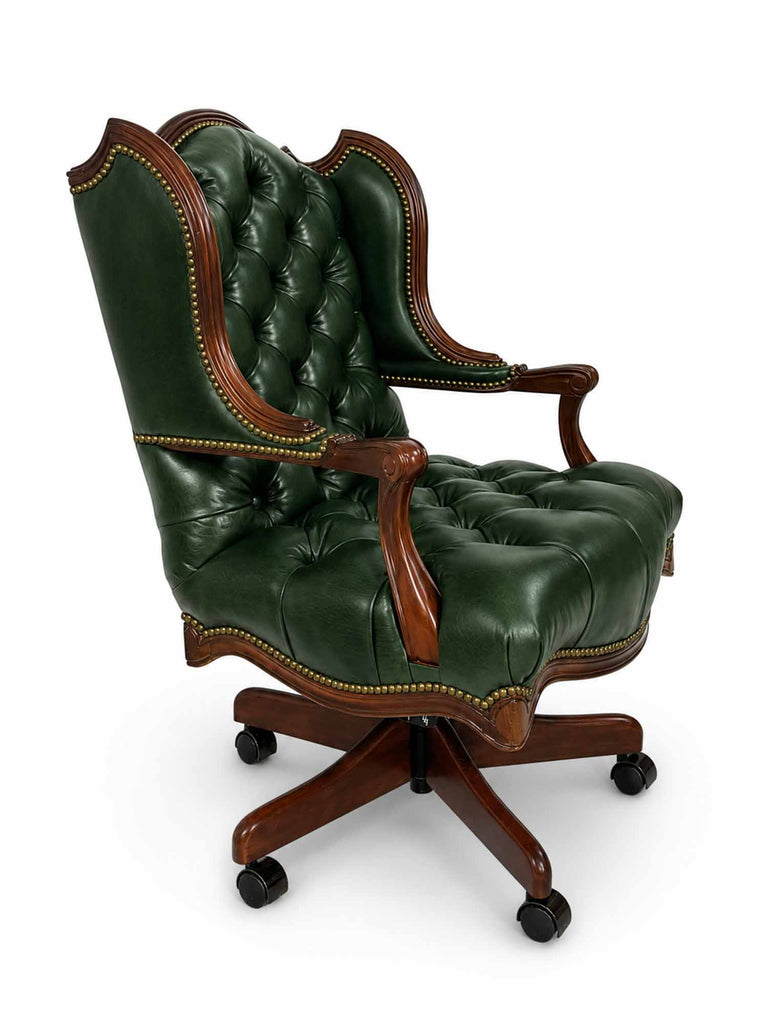 Arthur Leather Tufted Executive Chair