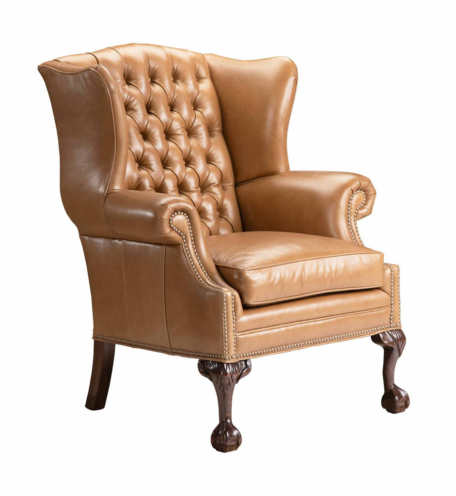 Baker Leather Chair | American Tradition | Wellington's Fine Leather Furniture