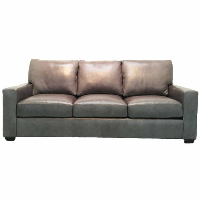 Chancellor Leather Queen Size Sofa Sleeper