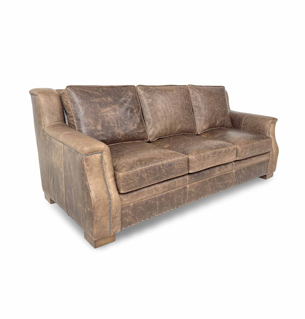 Mario Leather Queen Size Sofa Sleeper