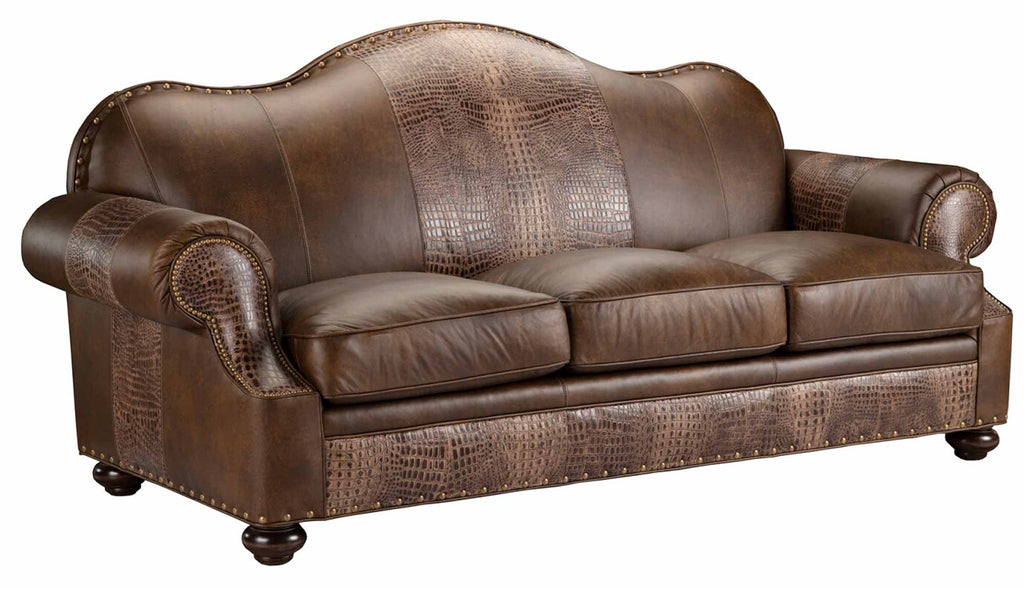 Sitka Leather Sofa | American Tradition | Wellington's Fine Leather Furniture