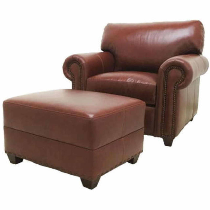 Kahne Leather Chair | American Tradition | Wellington's Fine Leather Furniture