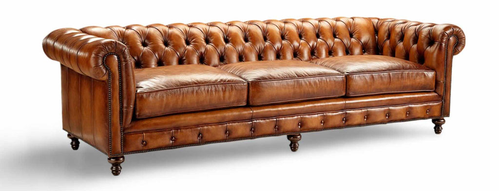 Valentino Leather Sofa - Wellington's Fine Leather Furniture