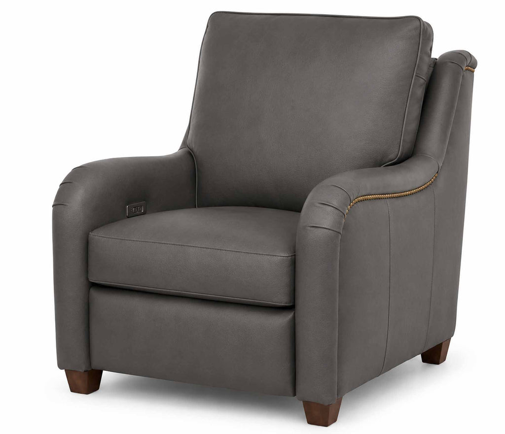 Hattie Leather Power Recliner With Articulating Headrest