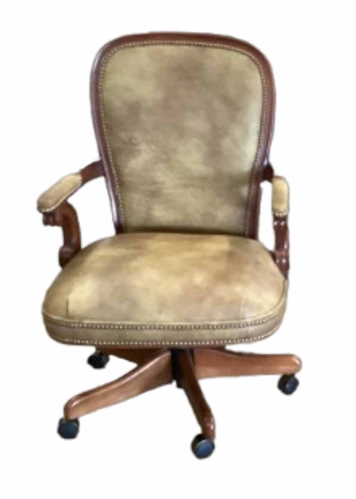 Evans Leather In Stock Executive Chair