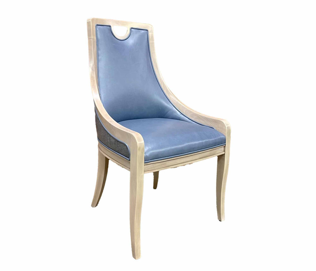 Diana Leather Dining Chair | American Tradition | Wellington's Fine Leather Furniture